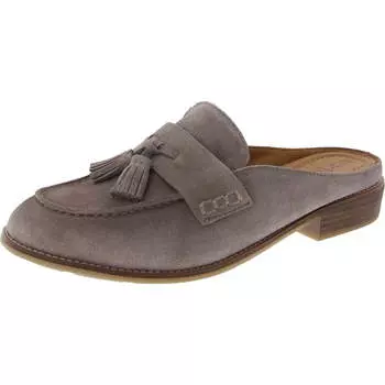 Женские лоферы Everett Tassel Loafer Mules Earth, темно-серый