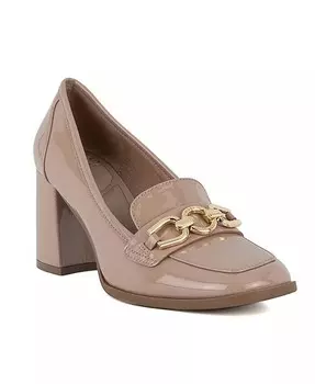 Женские лоферы Howent на квадратном каблуке Jones New York, бежевый