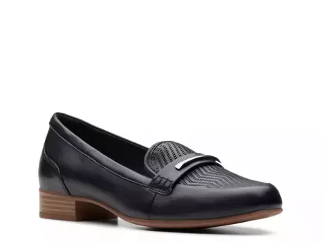 Женские лоферы Juliet Aster Clarks, Black
