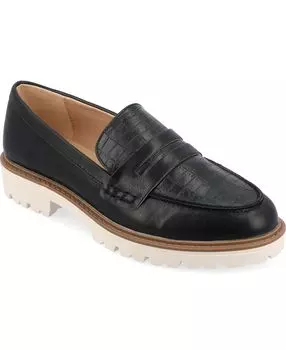 Женские лоферы Kenly Penny Penny Journee Collection, черный