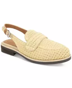 Женские лоферы на низком ходу Caleb с ремешком на пятке Gentle Souls, белый