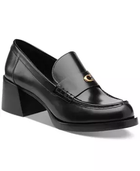 Женские лоферы Natalie Tailored "C" COACH, черный