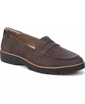 Женские лоферы Nice Day на массивной подошве Dr. Scholl's, коричневый
