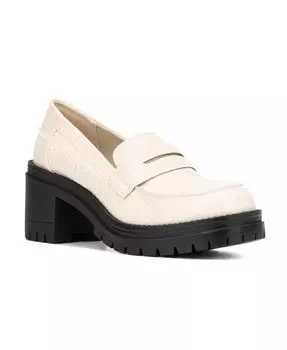 Женские лоферы Penni Lug Sole New York & Company, белый