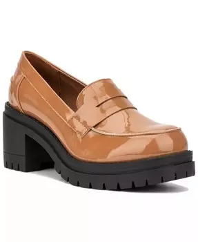 Женские лоферы Penni Lug Sole New York & Company, коричневый