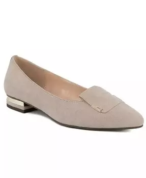 Женские лоферы Quesheen с острым носком в строгом стиле Jones New York, бежевый