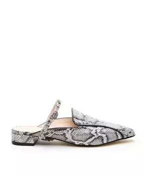 Женские лоферы-слипоны Python Twiggy с заостренным носком, регулируемые Alterre, мультиколор