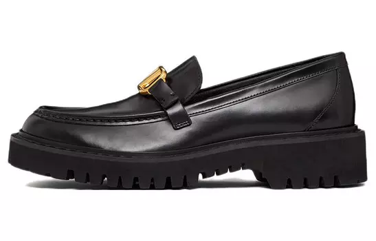 Женские лоферы Valentino Vlogo, черный