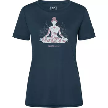 Женские лыжи Kryssede с длинным рукавом Super.Natural, синий