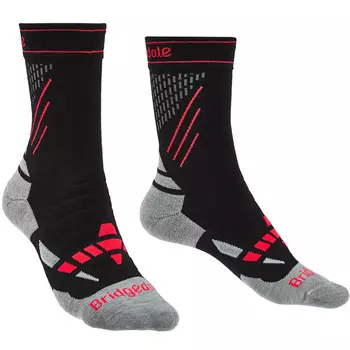 Женские Лыжные носки Nordic Race Bridgedale, черный