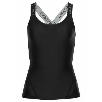женские майки LASCANA ACTIVE, черный