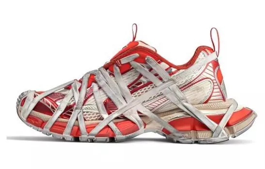 Кроссовки женские Balenciaga 3XL, красный