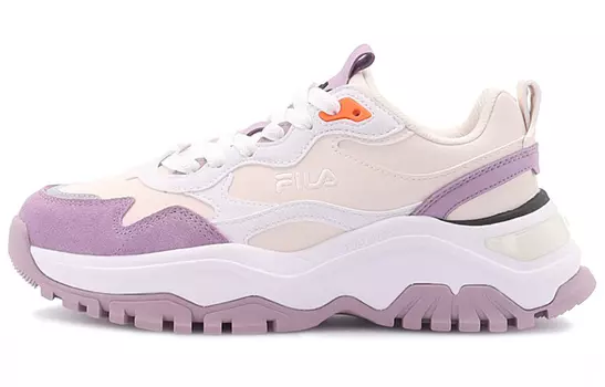 Кроссовки FILA Fashion Sneakers Chunky Sneakers Women's Low-Top Pink Purple
