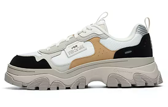 Кроссовки FILA Fashion Sneakers Chunky Sneakers Women's Low-Top Gray Black