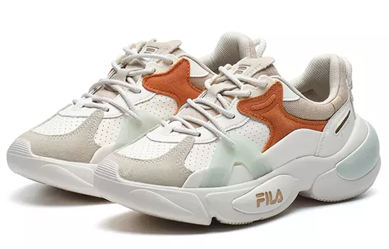 Кроссовки FILA Cloud 'White Orange Pink' Women's
