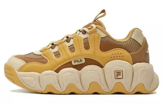 Женские массивные кроссовки FILA, Brown