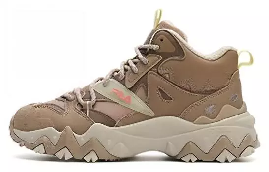 Женские массивные кроссовки FILA, Brown