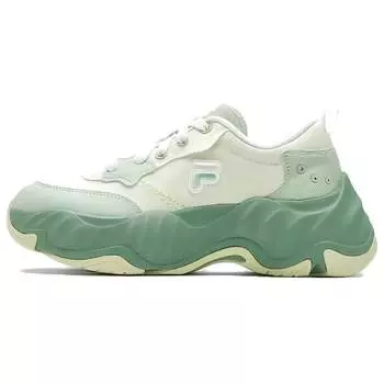 Женские массивные кроссовки FILA, Foam green