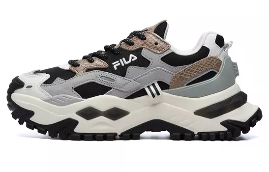 Кроссовки FILA FUSION Bianco Fashion Sneakers 'Grey Black' Women's