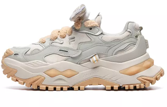 Женские массивные кроссовки Fila Fusion Bianco