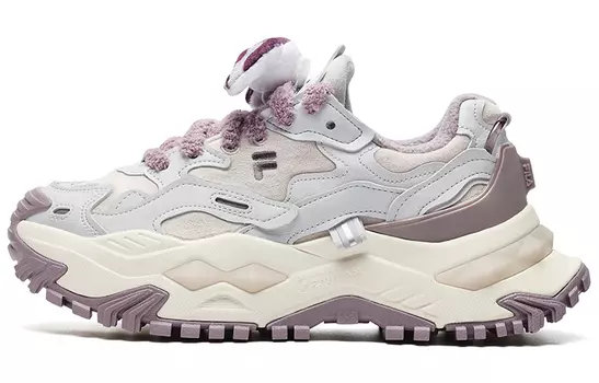 Женские массивные кроссовки Fila Fusion Bianco