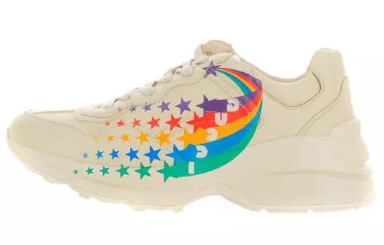 Кроссовки GUCCI Rhyton Chunky Sneakers Women's Low-Top White/Multicolor