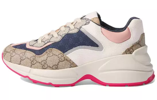 Кроссовки GUCCI Rhyton Beige Ebony Women's