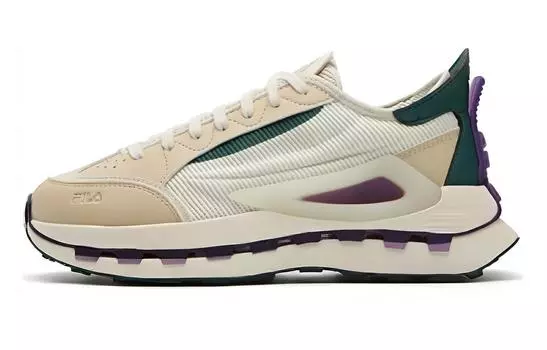 Женские массивные кроссовки серии FILA KM, Beige