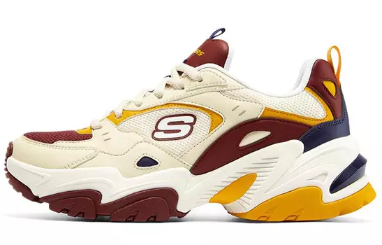 Кроссовки Skechers Stamina V2 'Creamyellow Red Yellow' Women's