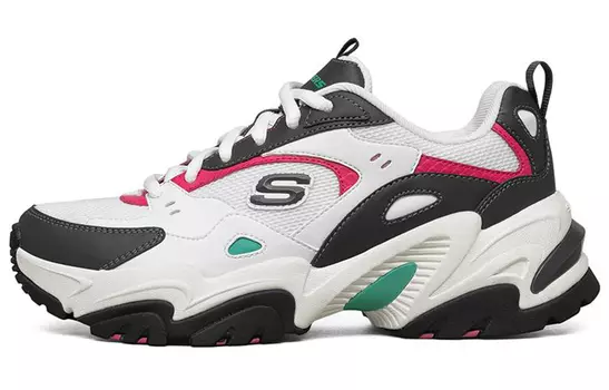 Кроссовки Skechers Stamina V2 Low-Top Running Shoes Pink/White Women's