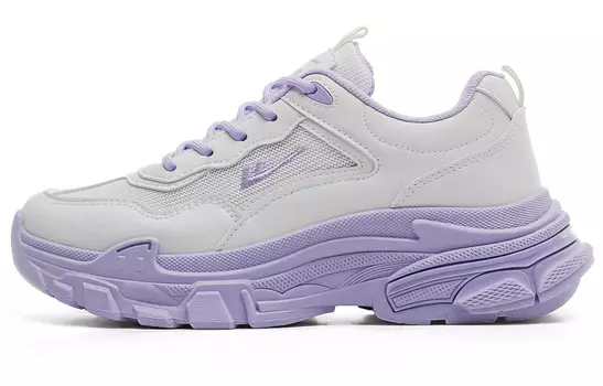 Женские массивные кроссовки Warrior, цвет rice/purple