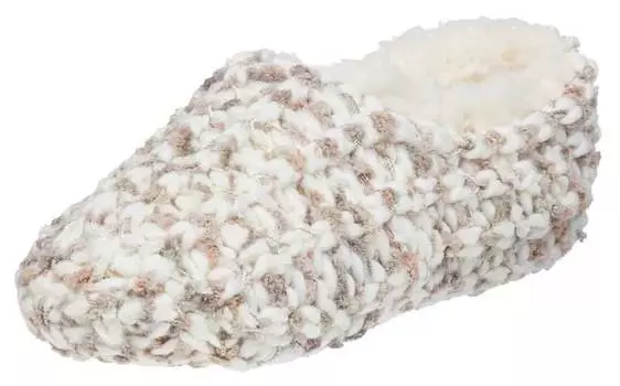 Женские массивные носки-тапочки Northeast Outfitters с уютным салоном Spacedye, серо-коричневый