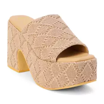 Женские массивные сандалии на платформе Como Beach By Matisse, цвет camel