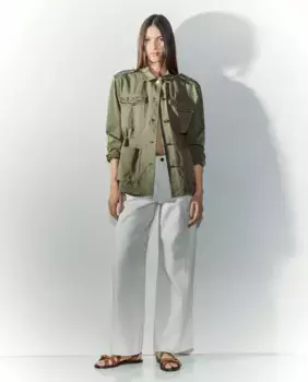 Женские мелодии каменный жакет Tintoretto, цвет 520 Kaki