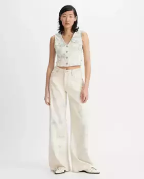Женские мешковатые джинсы Dad Wide Leg Levi's, голубой