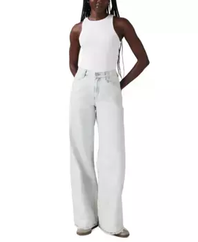 Женские мешковатые джинсы Mid Rise Cotton 94 Levi's, синий