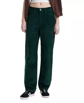 Женские мешковатые вельветовые джинсы со средней посадкой 94 Levi's, зеленый