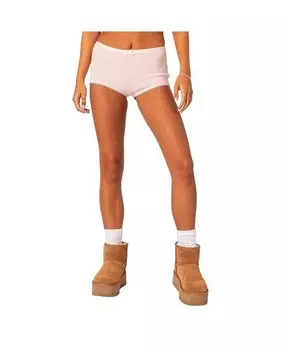 Женские микро шорты Mariana Pointelle Edikted, розовый
