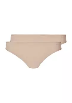Женские микростринги Advantage, набор из 2 шт SKINY, бежевый