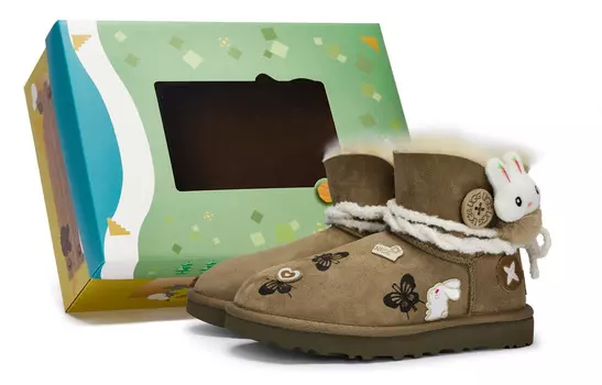 Женские мини-сапоги Bailey Bow II Snow Boots Chestnut Ugg, цвет Chestnut