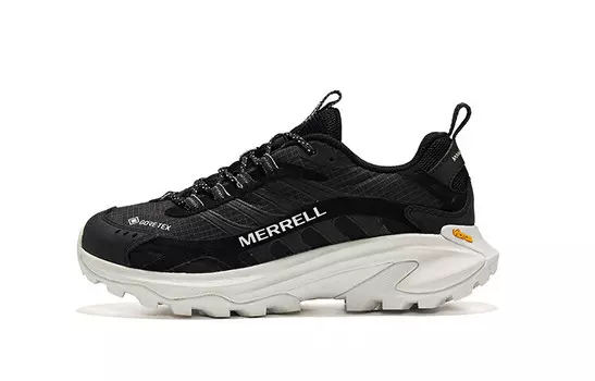 Женские Moab Speed 2 GORE-TEX «Черно-белые» Merrell