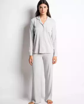Женские модальные и хлопковые брюки для дома Kate Passionata, светло-серый