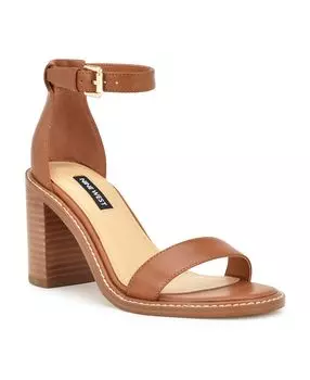 Женские модельные босоножки Erla на блочном каблуке с ремешком на щиколотке Nine West