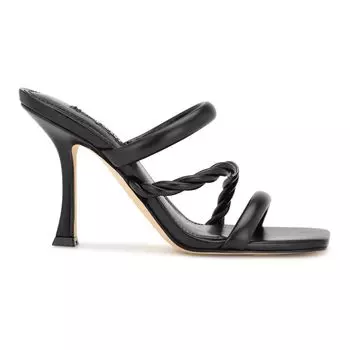 Женские модельные босоножки на каблуке с ремешками Nine West Yester Nine West, черный