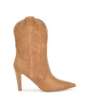 Женские модельные ботильоны Alama на остром каблуке с острым носком Nine West