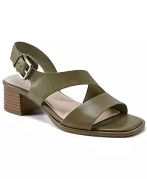 Женские модельные сандалии Hennly с квадратным носком Rockport, зеленый