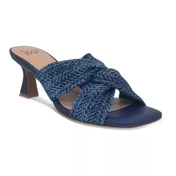 Женские модельные сандалии Impo Nikka из рафии с эффектом памяти, цвет Indigo