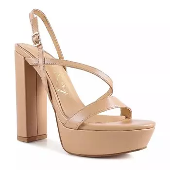 Женские модельные сандалии на блочном каблуке с пяткой на пятке London Rag Slegs London Rag