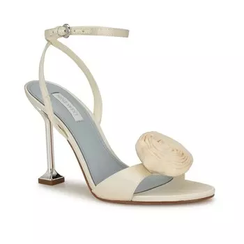 Женские модельные сандалии Nine West Neve Bridal, цвет Ivory Satin