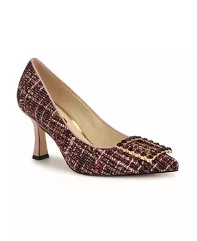 Женские модельные туфли Jaquee с острым носком и украшением Nine West, розовый